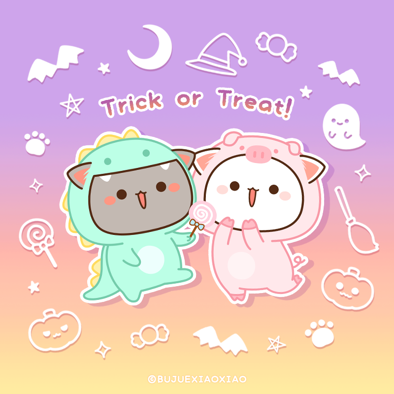 Trick or Treat〜🍭🍬✨ ハロウィンだから、 ごまくんとかそうをしたよ