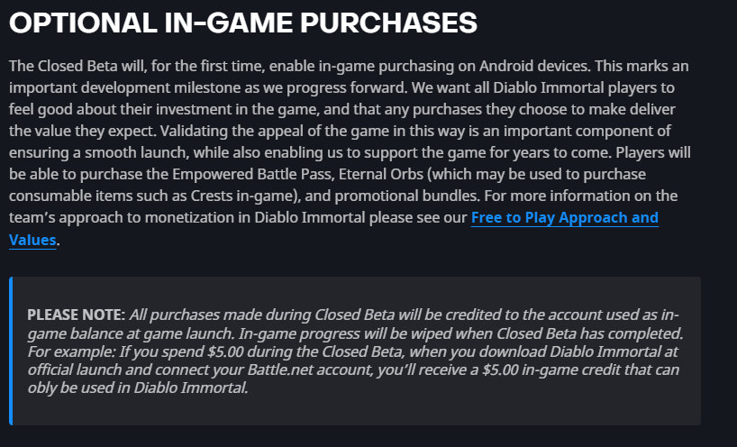 Welp.... Diablo : Immortal announces it WILL be a cash grab, with battle pass and P2W content... 
Glad to be on good ol' Diablo 2, and will stay on it.
#diabloimmortal #blibli #cashgrab #pay2win