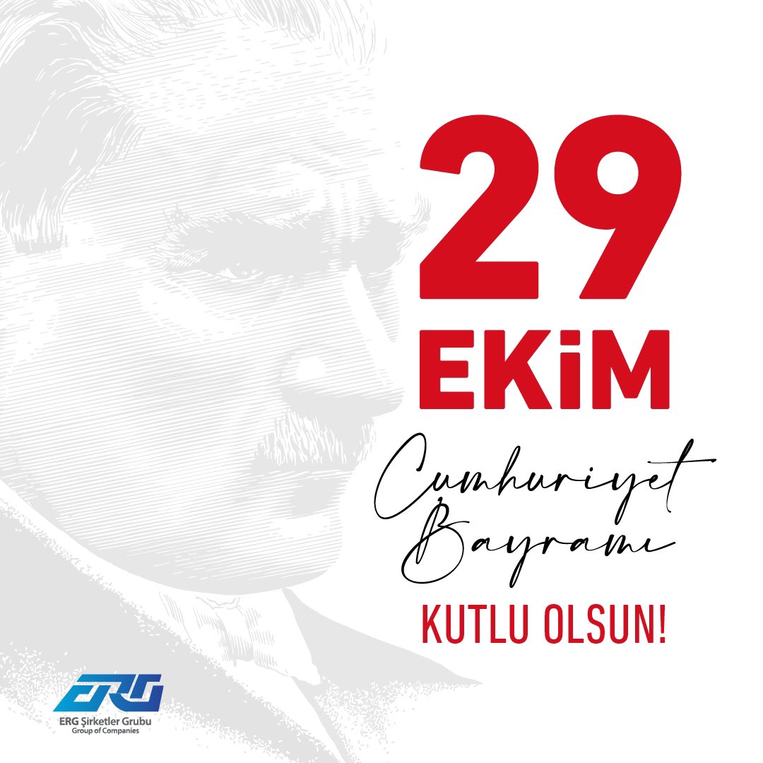 29 Ekim Cumhuriyet Bayramınız Kutlu Olsun!
……………………………………………………………
October 29, Happy Republic Day!

#29Ekim #CumhuriyetBayramimiz #KutluOlsun #erginşaat #ergconstruction