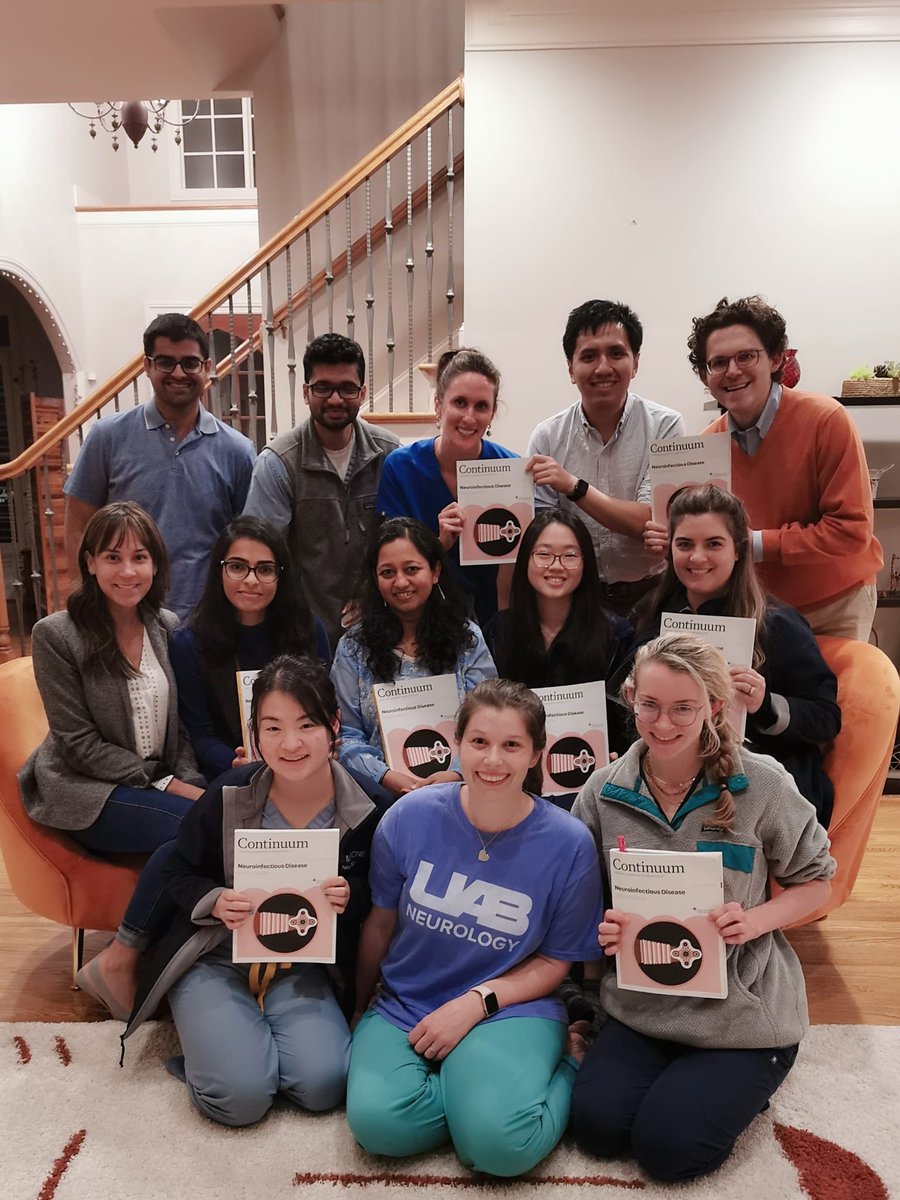 uabneurores's tweet photo. Cocktails & Continuum: Neuroinfectious disease edition was a raging success! Thanks to @SAgnihotriNeuro for hosting and for leading such a great discussion!🧠 @ContinuumAAN
#neurology #residency #medicaleducation #nmatch2022 https://t.co/X201vyPdOK