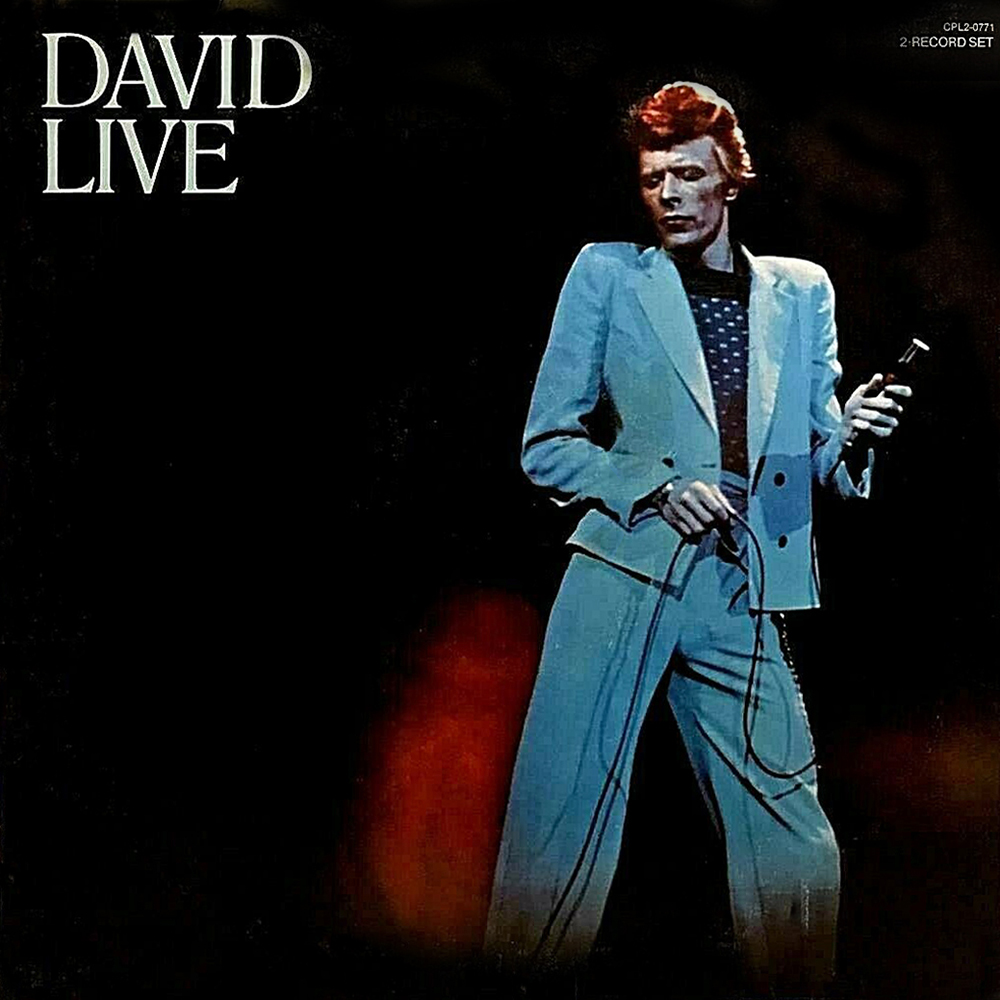 OTD 47 years ago today. #DavidLive 1974年10月29日、ボウイ初の