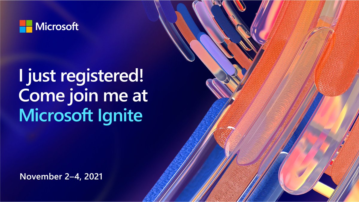 Let's go!! <a href="/MS_Ignite/">Microsoft Ignite</a> <a href="/MSConfigMgrTeam/">The ConfigMgr Team</a> <a href="/msftsecurity/">Microsoft Security</a>