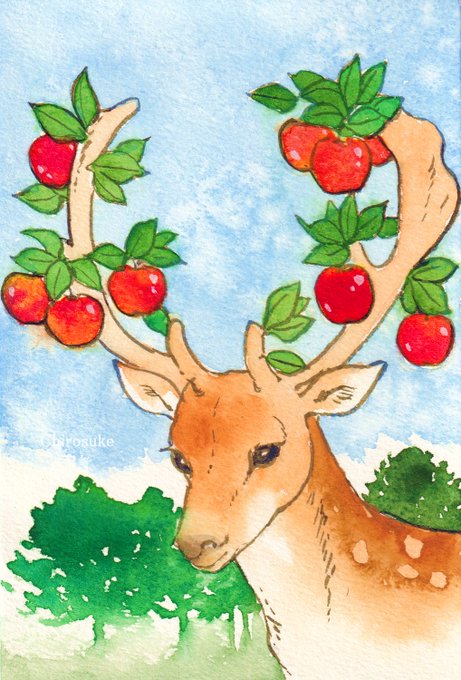 「deer」 illustration images(Latest｜RT&Fav:50)｜5pages