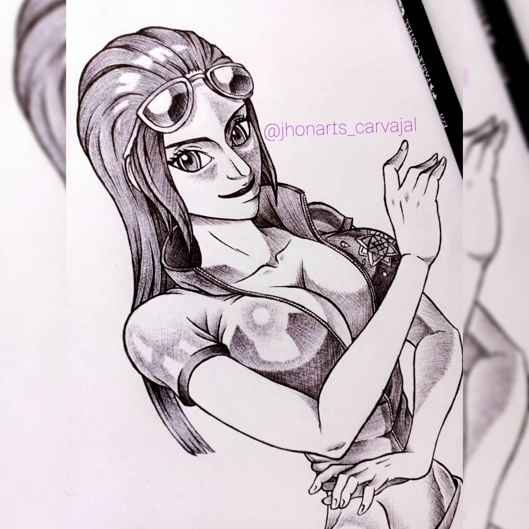 JhonartsC's tweet photo. La maravillosa Robin, ¿porque no?
(The wonderful Robin, why not?)
#onepiece #onepiecerobin #nicorobin #robin #manga #anime #mangafanart #animefanart #animedraw #onepiecedrawing #blackandwhite #blancoynegro https://t.co/2PD72BHQg6