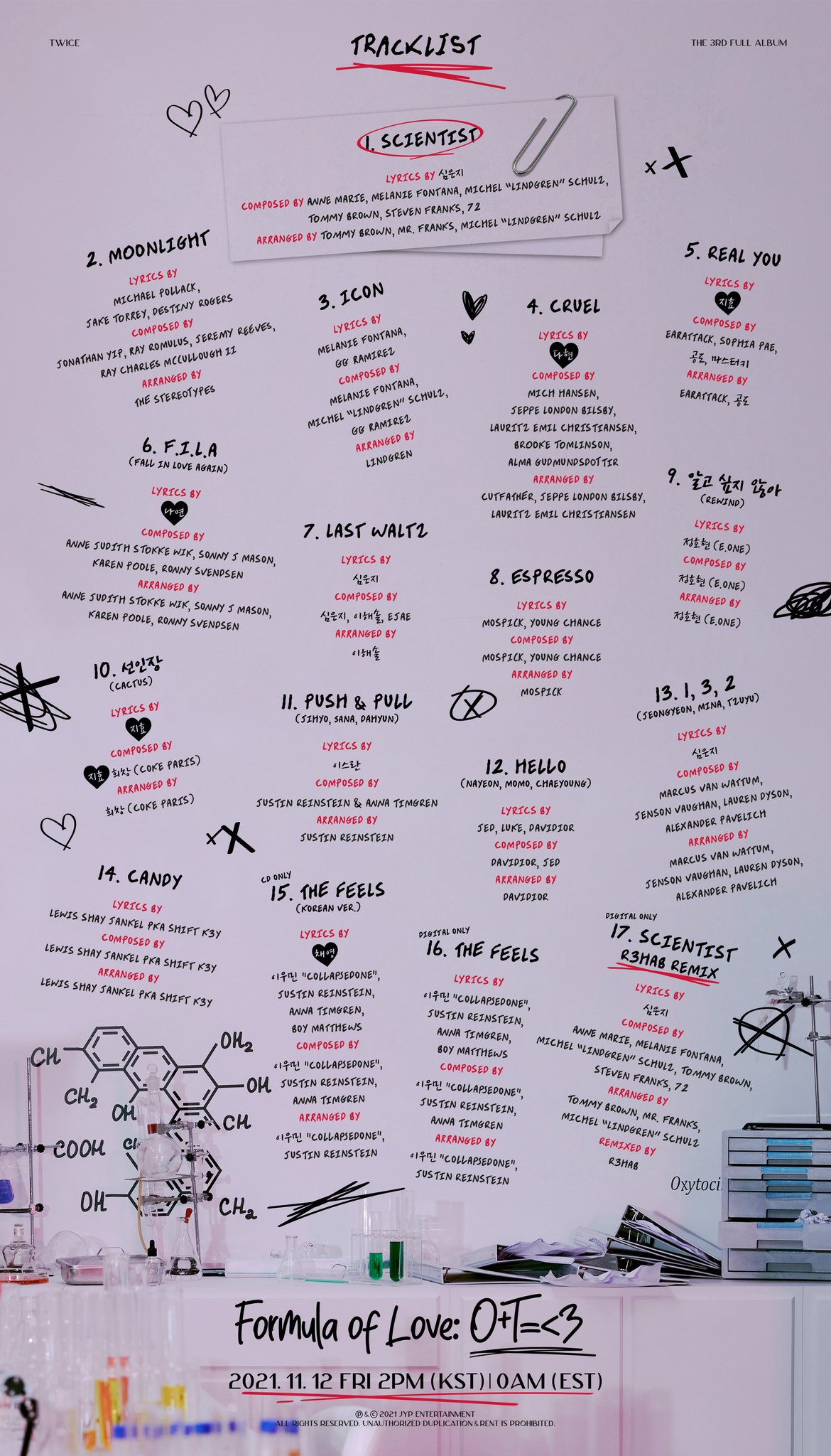 By erote list real of songs Songs written