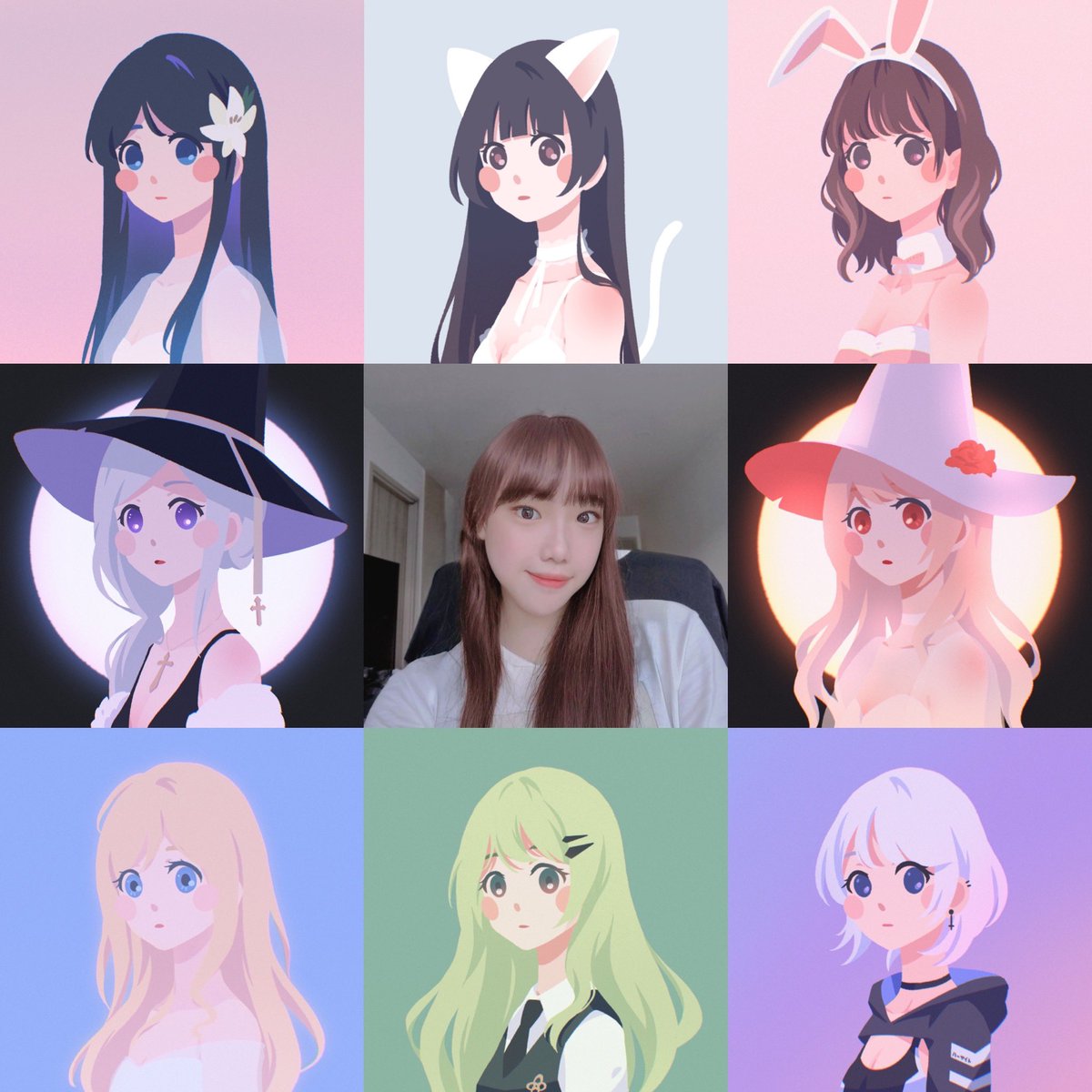 HerSight_NFT's tweet photo. Don’t worry I am the lest one 😂💜
#InternationalArtistDay https://t.co/hASaoaTqIn