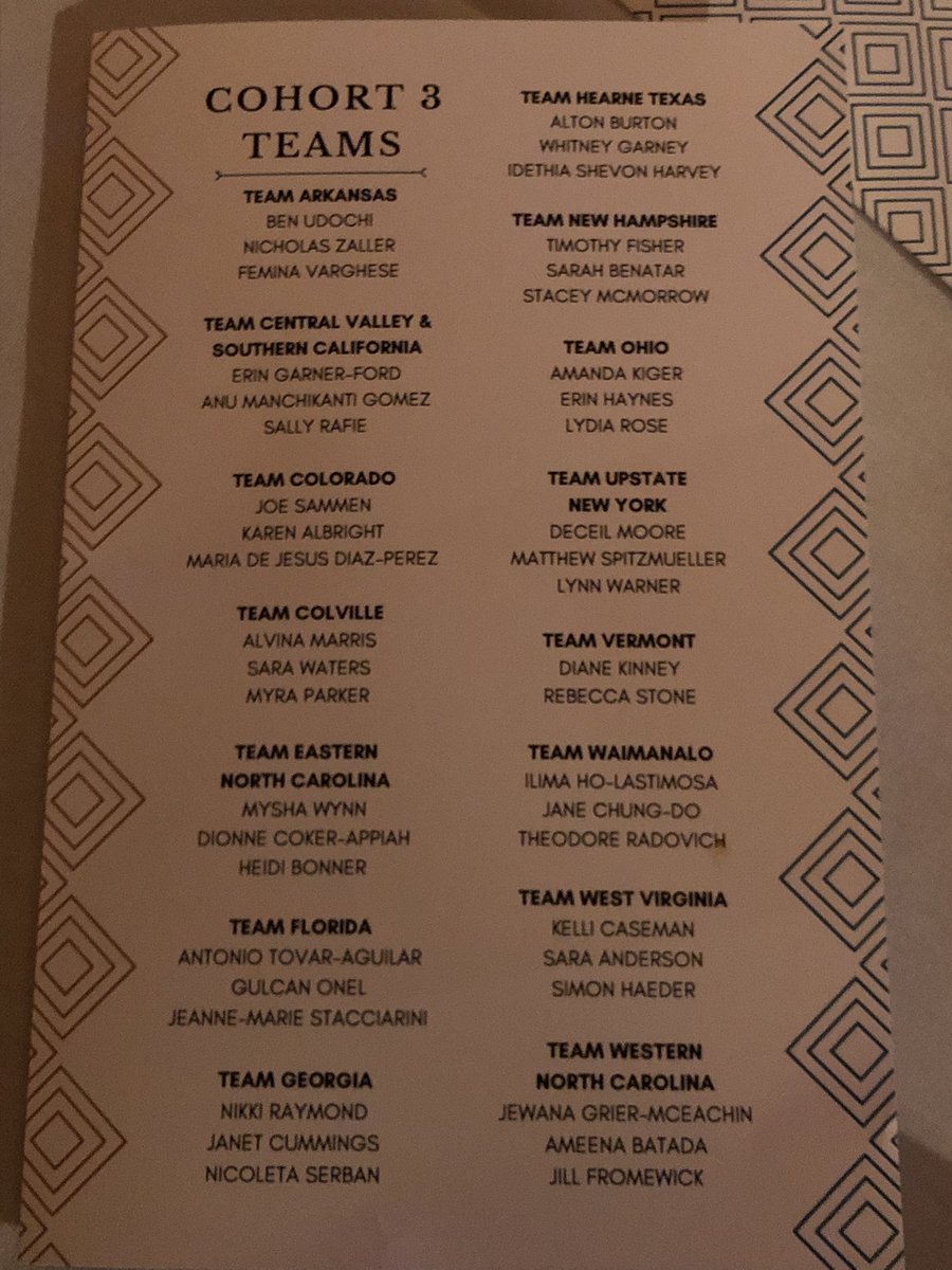gwenwsmith's tweet photo. Graduation Congratulations to the RWJF Interdisciplinary Research Leaders COHORT3!
#IRLHybrid21 @RWJF @IRL #IRLCohort5 https://t.co/13Ql59X57e