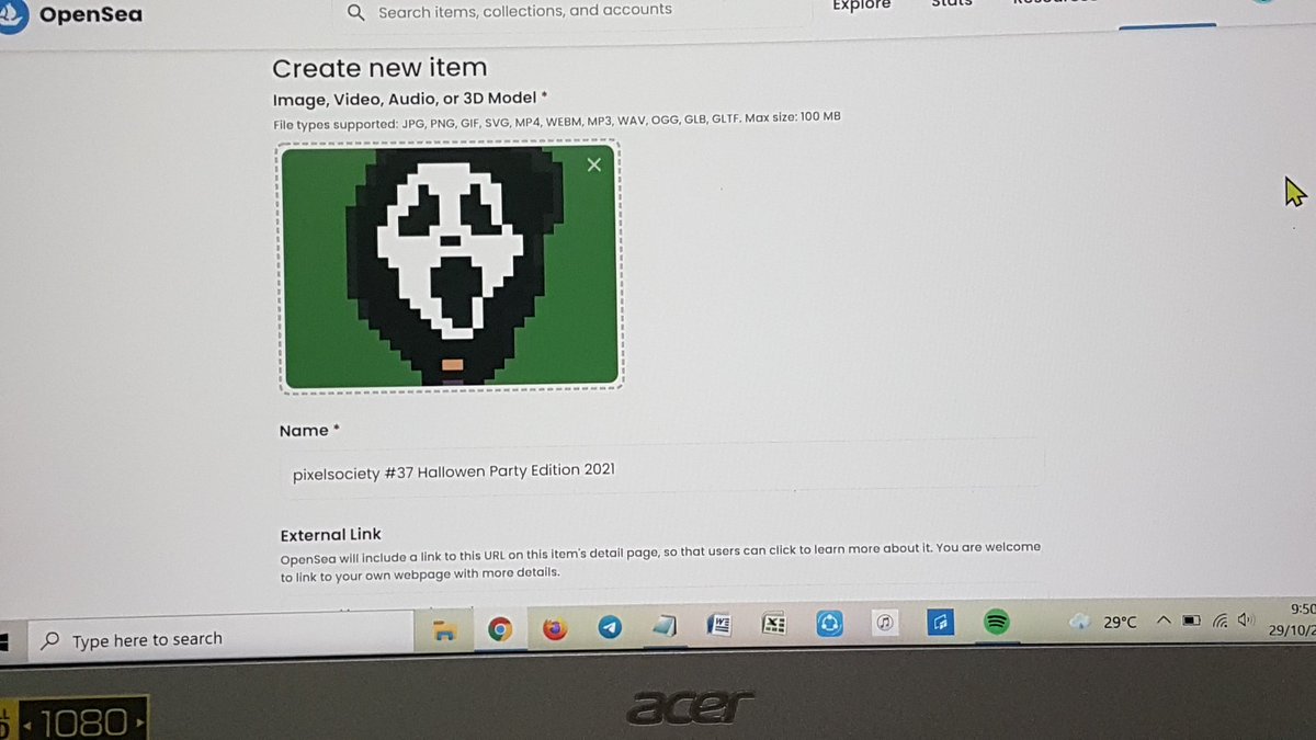 nftpixelsociety's tweet photo. Finished minted NFT Halloween 2021 Edition.
#nft #nftart #nftcollector #nfts #nftcollectibles #nftdrop #nftcommunity #nftartgallery #nftartwork #nftmarketplace #opensea #openseanft #openseaart #mycollection #digitalart #ethereum #eth #polygon #matic #blockchain #pixelsociety https://t.co/eU8Vd4zYnF