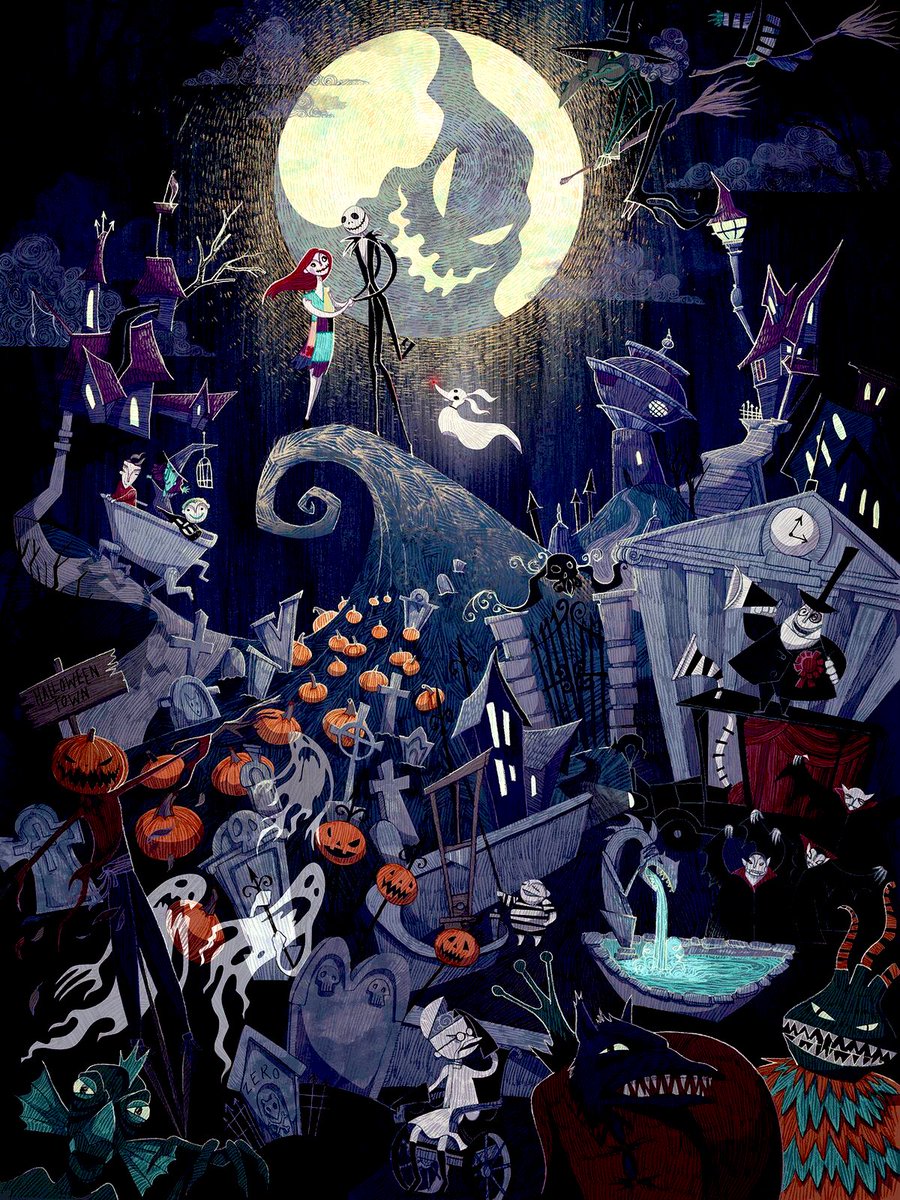 🎃💀The Nightmare Before Christmas by Anne Lambelet💀🎃