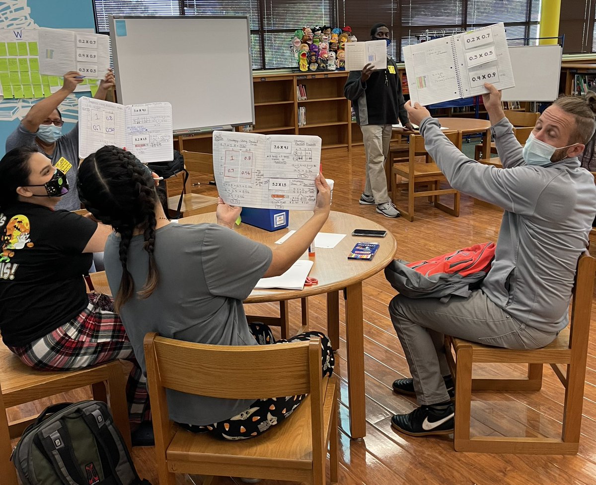 Today’s PD was about interactive journal activitities for multiplying decimals! Thanks <a href="/Coop_Eagles/">HISD Coop Elementary</a> for hosting!

<a href="/HoustonISD/">Houston ISD</a> <a href="/BarrickElem/">Barrick Elementary</a>  <a href="/Scroggins_HISD/">Scroggins Elementary 🐝</a> <a href="/wainwrightelem/">Wainwright ES</a> <a href="/ScarboroughElem/">Scarborough ES</a> <a href="/TeamDurkeeES/">Durkee Elementary</a> <a href="/LStevensES/">Stevens ES</a>  <a href="/IsaacsES_HISD/">IsaacsES_HISD</a> <a href="/Janowski_HISD/">Janowski Elementary</a> <a href="/EliotElementary/">Eliot Elementary</a>