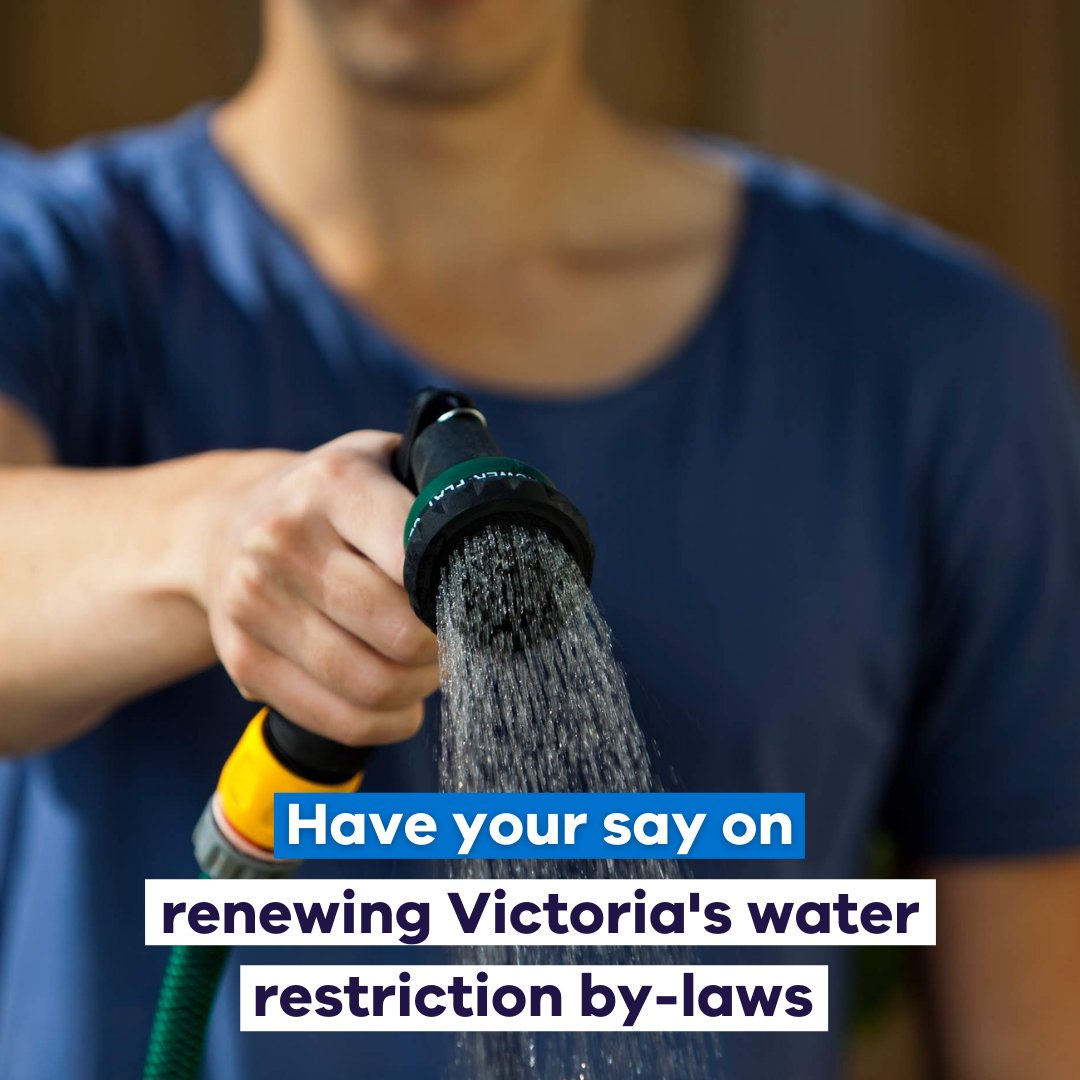 gippswater's tweet photo. DELWP is inviting customers to have their say on the proposed Model Water Restriction By-law. 

Find out more: https://t.co/zGSns9Cz1J https://t.co/KZHDNzQdyg
