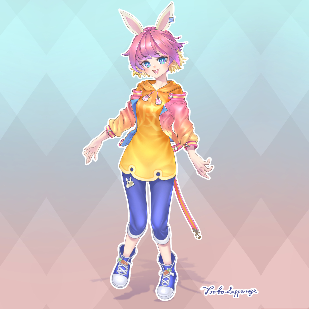 艸祭 兔菠子 參上~ #兔菠 #二次元 #插畫 #極度暴躁的兔菠 #兔菠子 #性轉 pixiv.net/artworks/93753…