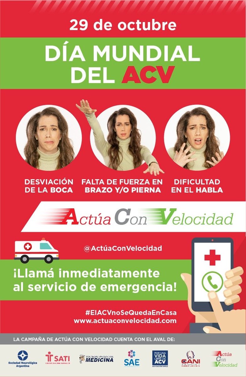 (*) Y si el #ActuaConVelocidad funcionó en todos los pasos, esa persona es muy factible que en cuanto se recupere, regresé a su casa sin mayores secuelas.