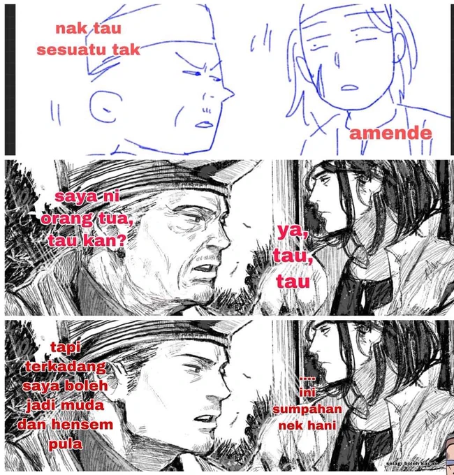 Throwback melukis nirnama dan ikemen beaaam 🤜⭐⭐⭐
This was done on 28th June 2021, Oktober korg dah dapat buku. Laju wei laju. 