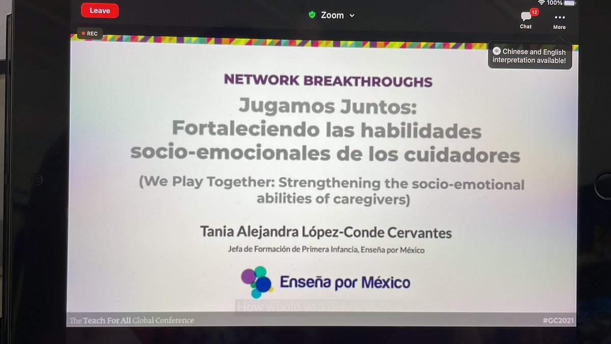 Can’t believe it’s already the 9th year we have done Network Breakthroughs at <a href="/TeachForAll/">Teach For All</a> Global Conferences - such a great tradition! #GC2021
