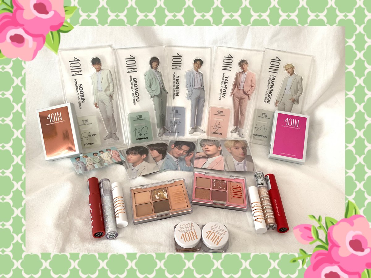 merry_cocoa's tweet photo. TXTとコラボしてる4OlN(フォーウル)
のコスメセットが届きました🥰
1セットにアクスタ2人分と全員分のトレカ付き💗
娘達と買ったら、アクスタ全員揃ったよ😍💖
美容系の仕事してるから、コスメとコラボはうれしい❣️
ENHYPENの化粧品もアクスタとトレカ
つけてくれたらいいなぁ☺️💗
#TXT #40IN https://t.co/LvfxHAqbrx