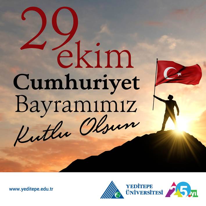 Cumhuriyetimizin 98. yılı kutlu olsun!🇹🇷

#yeditepeüniversitesi #yeditepeuniversity #29Ekim #29ekimcumhuriyetbayramı