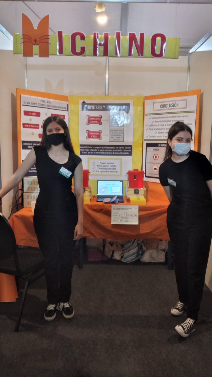 edu_novello's tweet photo. El proyecto "MICHINO" de la EESTN°4 de #Moron presentará  a Región 8 en la próxima etapa de Feria de Ciencias! Muy felices por este logro!! @acteba8  @acteba @BAeducacion @INETetp @DPETPba @copretBAok @DTE_Region8 @DTE_BA @EducacionAR @ClaudiaBracchi1 https://t.co/MAyzoqsnga