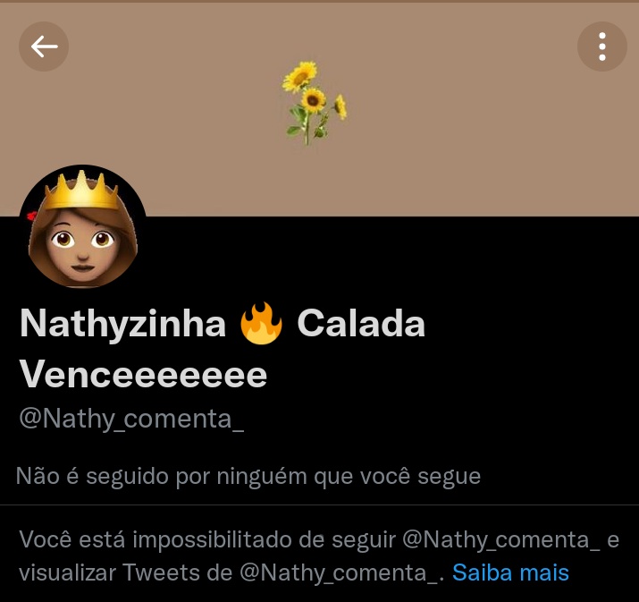 Lolinhatuitera's tweet photo. Que bonito @Nathy_comenta_ ,me deu block,nunca fiz nada para essa mulher gente,sempre gostei dela,por isso não confio em ninguém😭😭 https://t.co/3FrMiP8CVJ