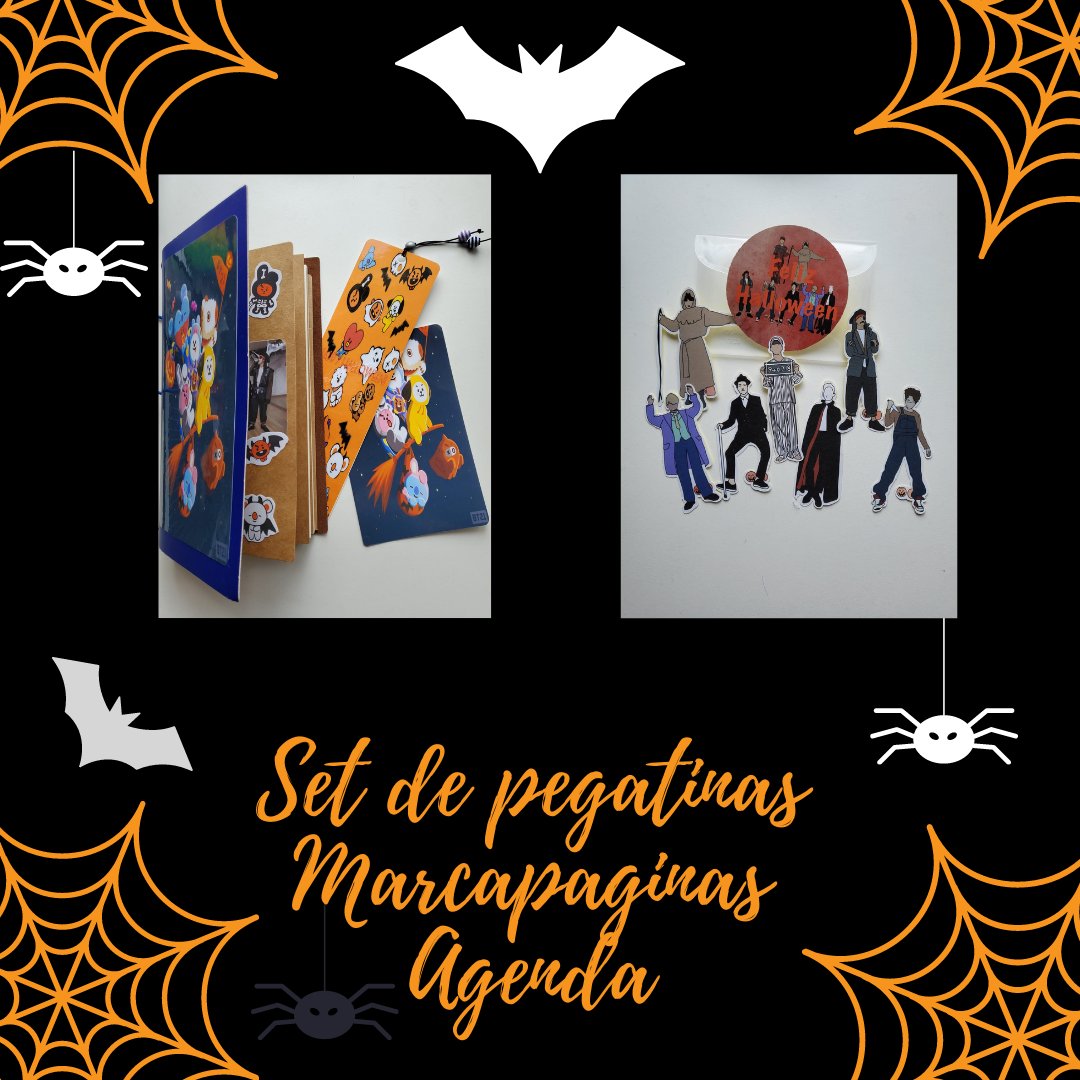 BTS_inValencia's tweet photo. PARA CELEBRAR HALLOWEEN Y ESTE NUEVO COMIENZO AQUI ESTA NUESTRO PRIMER SORTEO. MUCHA SUERTE A TOD@S
#sorteo #sorteohalloween #Halloween #armyValencia   #Valencia #army #earmy #armyespaña https://t.co/pCNJcpil0D
