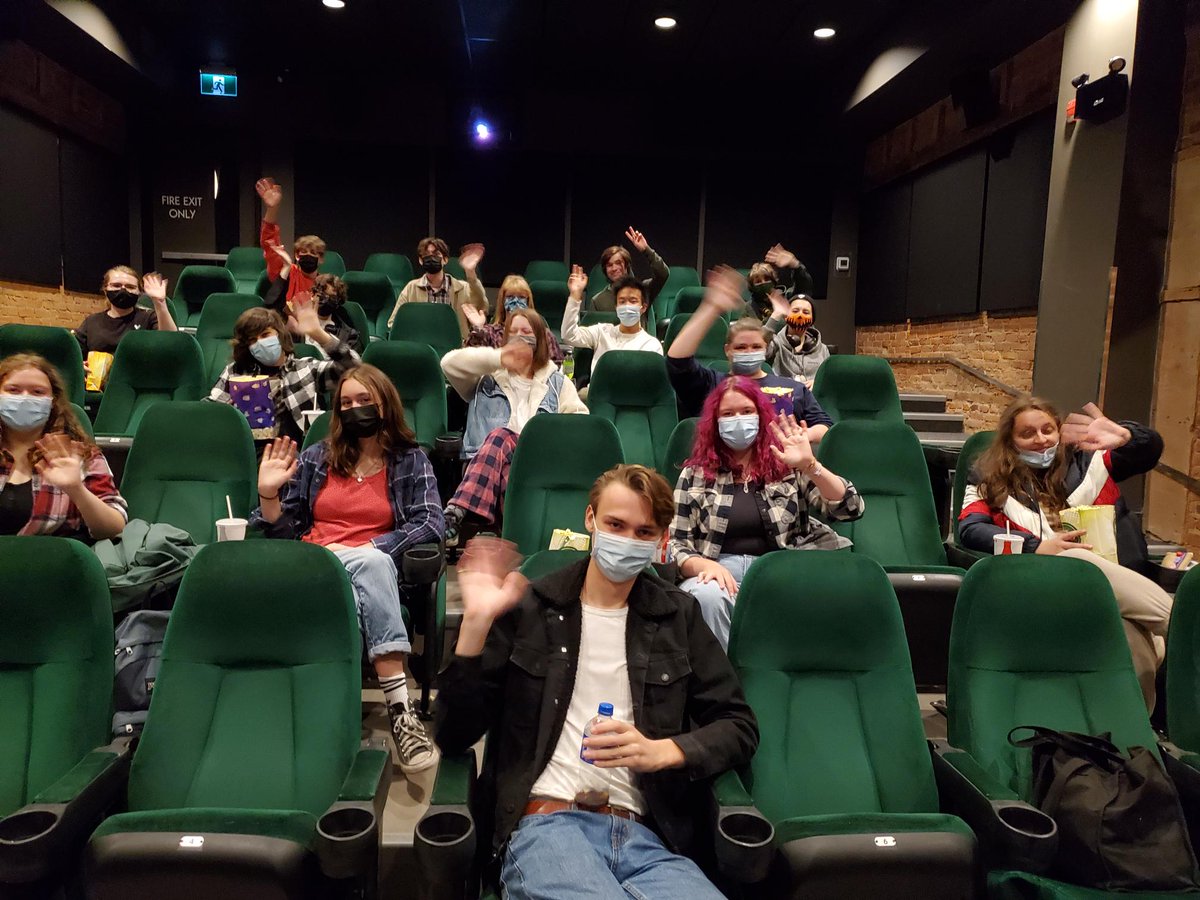 LCVI_LDSB's tweet photo. Studio LC #FocusProgram students ventured to the @screening_room_ this week! #FieldTrip #FilmBuffs https://t.co/gMkOJ9KZYx