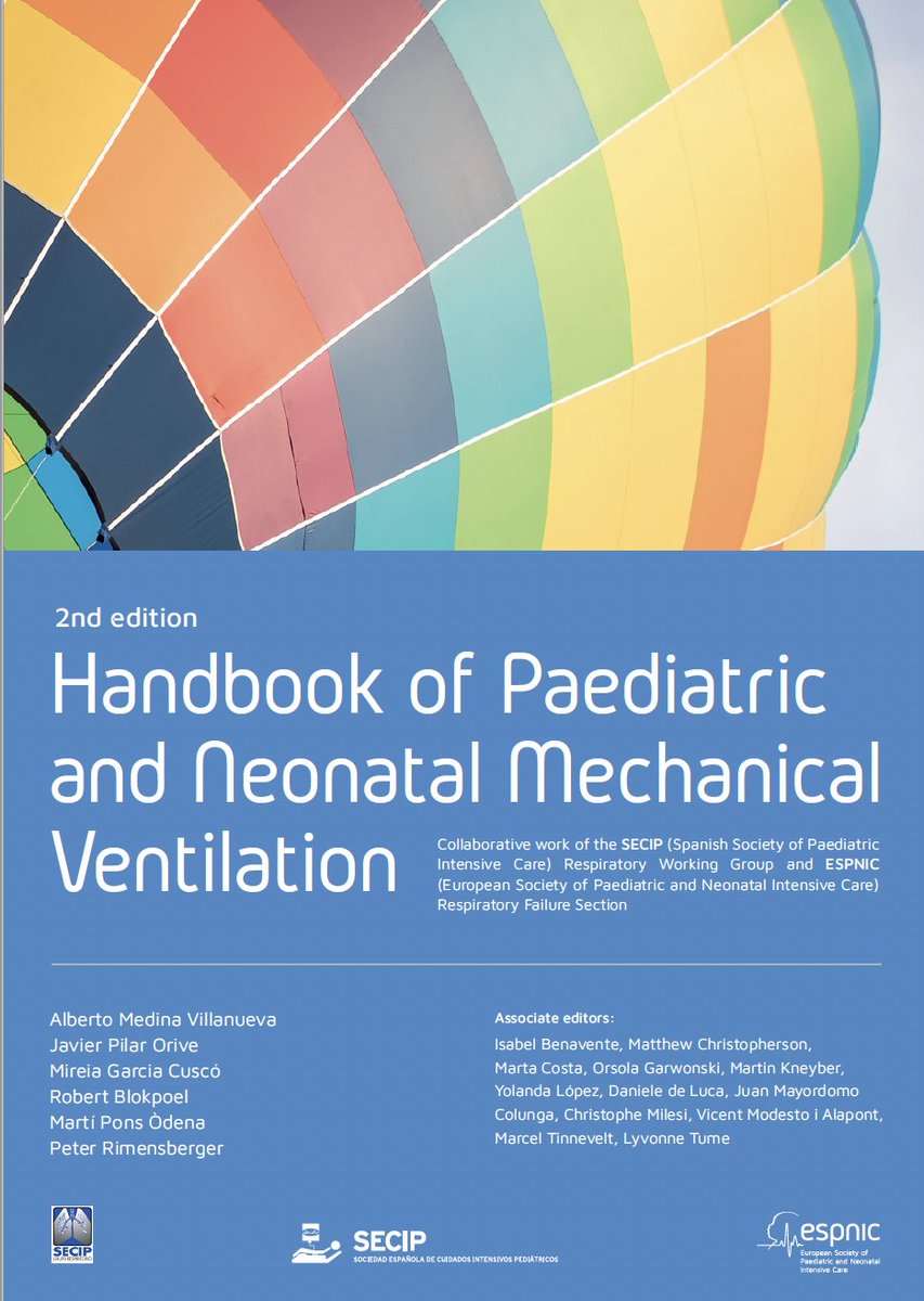 When great colleagues get together, they create amazing things. The most up-to-date paediatric and neonatal mechanical ventilation knowledge only one click away. <a href="/lasecip/">SECIP</a> <a href="/ESPNIC_Society/">ESPNIC</a> <a href="/GRSECIP/">GT Respiratorio SECIP</a> #PedsICU #SoMe4MV #ProudIntensivist tinyurl.com/PaedMechVent
