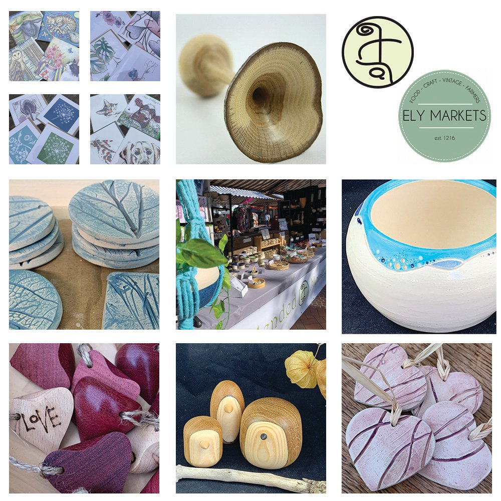 blended_monkey's tweet photo. See you guys @ElyMarkets tomorrow with our usual ceramic &amp; woodturned pieces +  

🌺unique #ceramic botanical vases
🎁#woodturned pens
🍃unique ceramic leaves
🏺 popular quote jars
💖beautiful #greetingscards

#loveely #elycrafts #shopsmall #elyart #elypottery #elywoodturning https://t.co/wFKy9ZXEVI