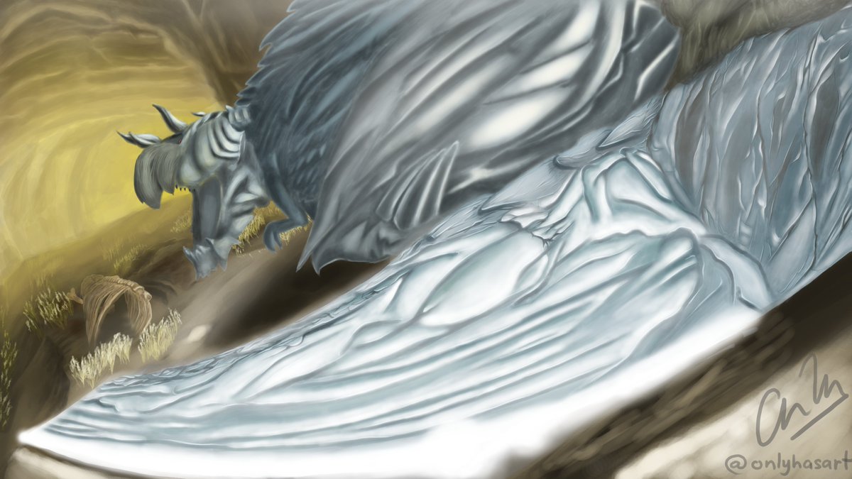 onlyhasart's tweet photo. Slicey slice
#MonsterHunter #glavenus #rottenvale #acidic #digitalart https://t.co/x97IoqjgRb