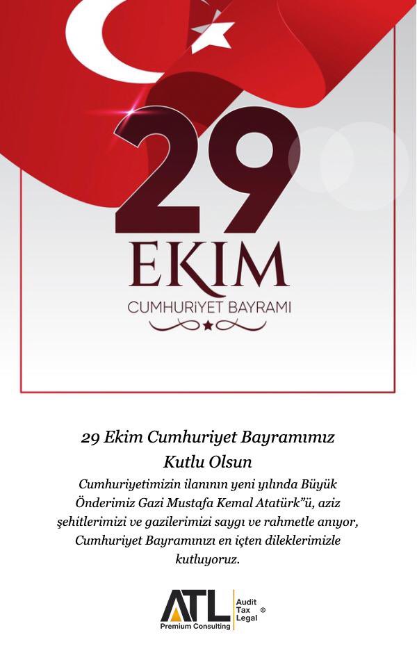 29 Ekim Cumhuriyet Bayramımız Kutlu Olsun!

#29EkimCumhuriyetBayramı
