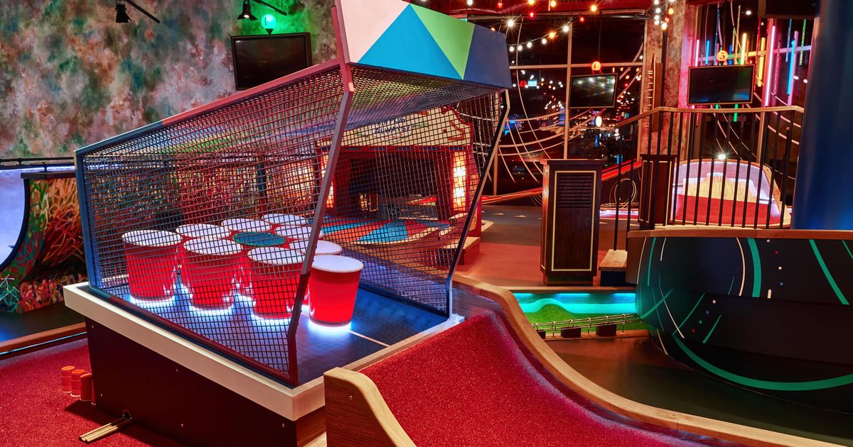 putterfingers's tweet image. Opening date for new @Puttshack_UK Watford 'tech-infused' mini-golf venue announced bit.ly/3nD9YIv #Puttshack #minigolf #crazygolf #Watford #newcourse