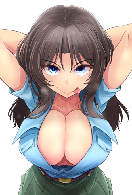 青師団高校の隊長エルさんを描きました～🥰 