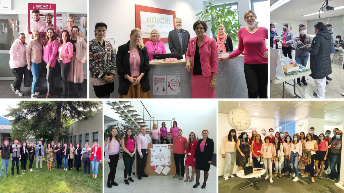 astemoglobal's tweet photo. October is #BreastCancerAwarenessMonth. At @hitachiastemo we are committed to supporting the prevention and treatment of breast cancer for #women and #men.
#pinkoctober #teamhitachi #inspirethenext #octoberispink https://t.co/U0uGnZc2h8