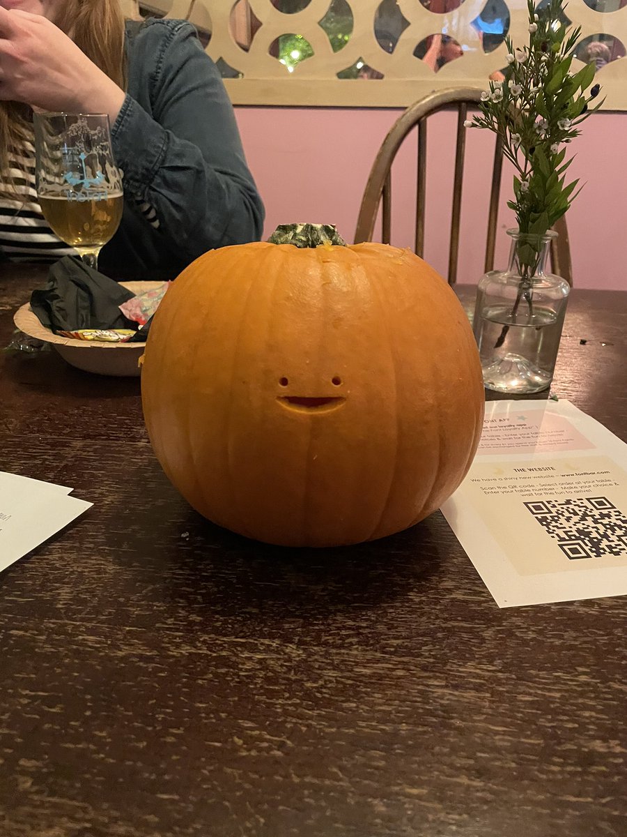 Pumpkin face.