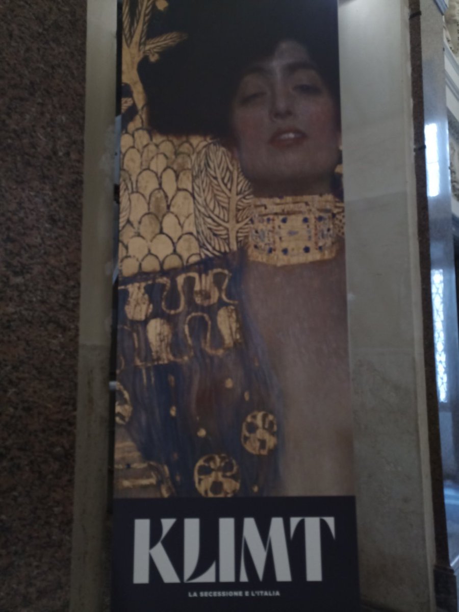Anche oggi va di lusso!

#Klimt @ #PalazzoBraschi