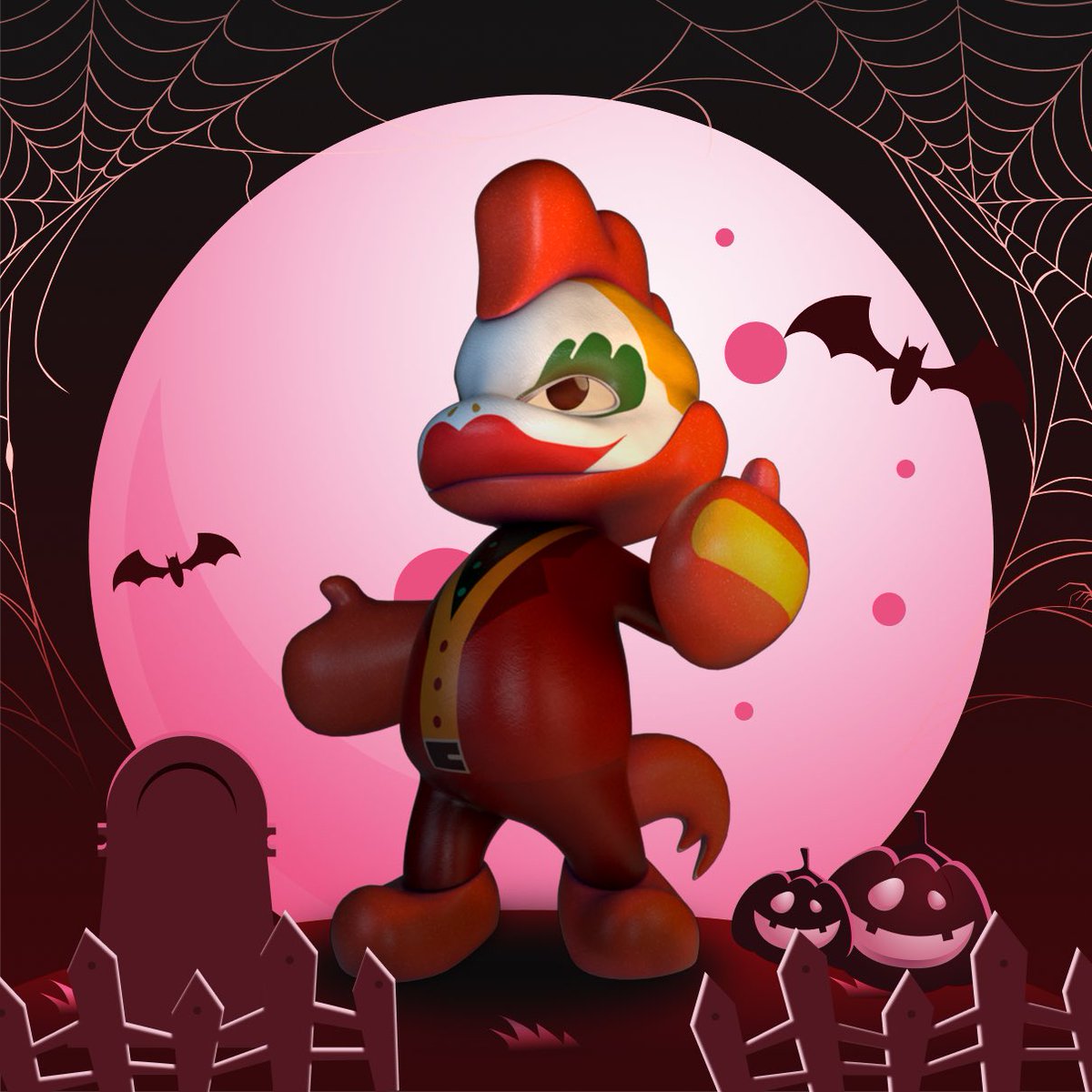 zodium's tweet photo. Hey, Zodians!
Ready for the Holloween?👻 #Holloween #SquidGame https://t.co/0FXmhcP7Wn