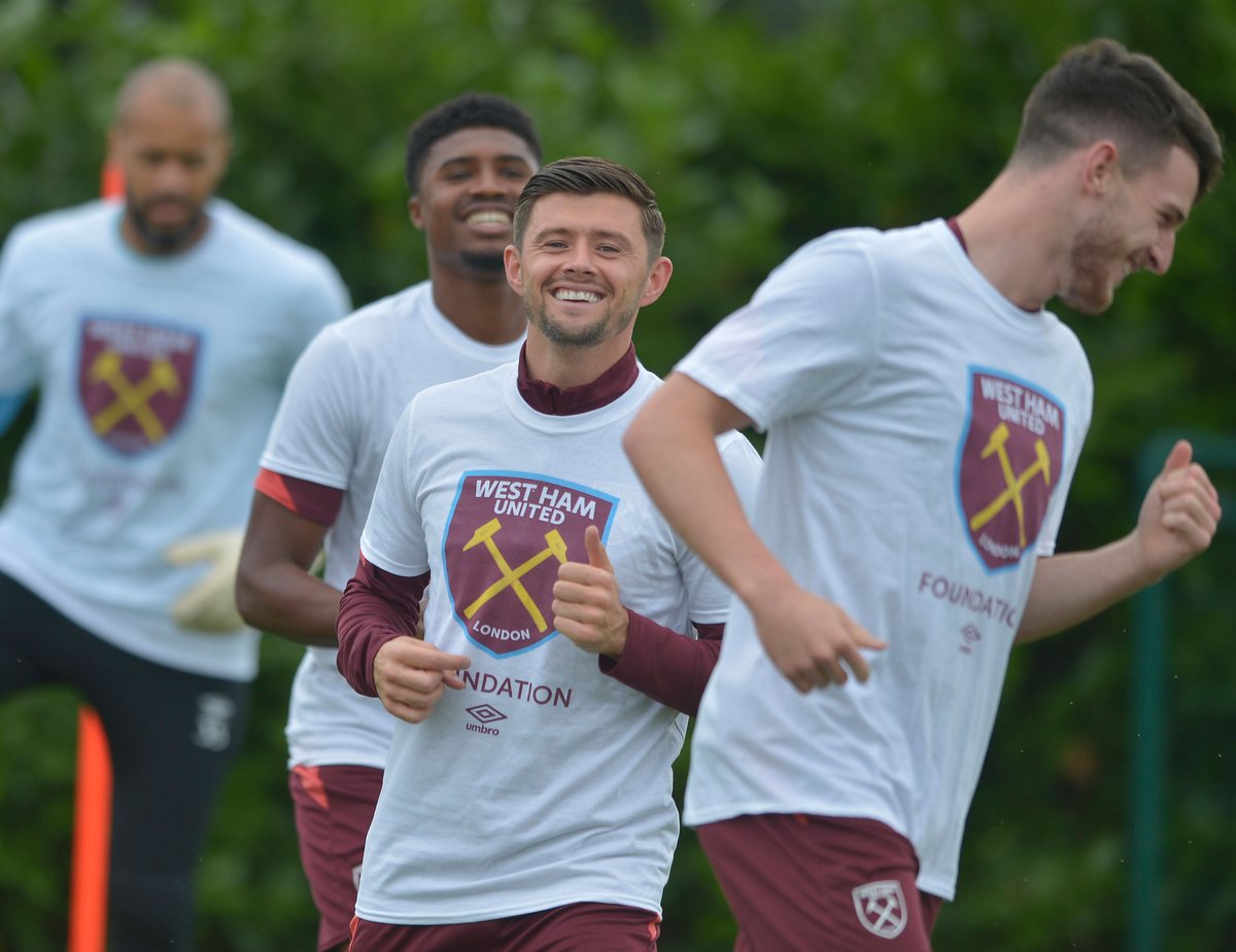 West Ham United Foundation (@whufoundation) on Twitter photo To celebrate <a href="/WestHam/">West Ham United</a> reaching the quarter-finals of the #CarabaoCup, we're giving away a WHU Foundation training shirt 𝙨𝙞𝙜𝙣𝙚𝙙 by <a href="/Aaron_Cresswell/">AARON CRESSWELL</a>!🙌
To be in with a chance to #win:
1️⃣ Follow us
2️⃣ RT this tweet
3️⃣ You have until Friday 3rd Nov 2021, 5pm
Good luck!⚒🥳 To celebrate <a href="/WestHam/">West Ham United</a> reaching the quarter-finals of the #CarabaoCup, we're giving away a WHU Foundation training shirt 𝙨𝙞𝙜𝙣𝙚𝙙 by <a href="/Aaron_Cresswell/">AARON CRESSWELL</a>!🙌
To be in with a chance to #win:
1️⃣ Follow us
2️⃣ RT this tweet
3️⃣ You have until Friday 3rd Nov 2021, 5pm
Good luck!⚒🥳