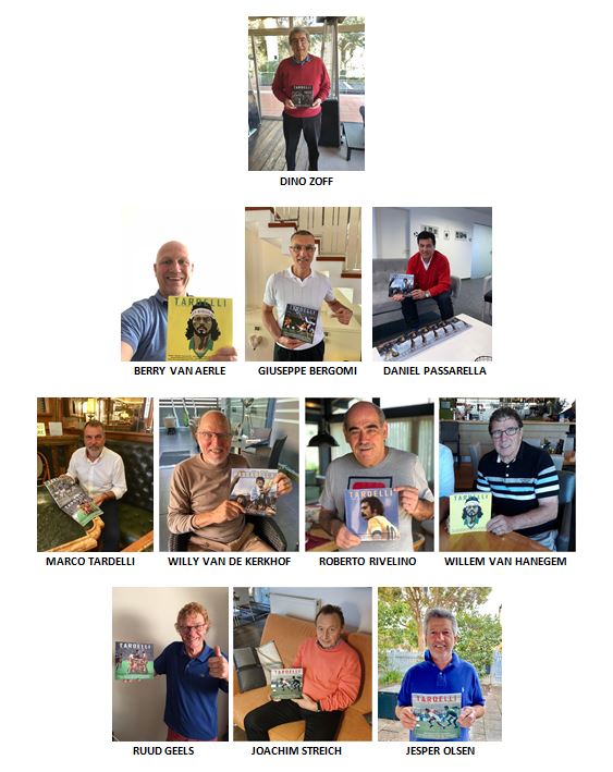 Om de komende donkere dagen door te komen: ACTIE Tot 1 december: 3 edities naar keuze van Tardelli voor € 20 incl. verzendkosten (alleen in NL, nummers 0 t/m 20). 

Inhoud  tardelli.nl/vorige-nummers/
Bestellen tardelli.nl/bestellen/ 

Een WK-waardig elftal ging je al voor!