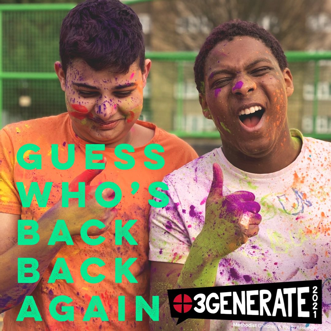 UP_Project_'s tweet image. Guess who’s back… Back again! @methodistchurch 3Generate 2021

Let’s go!