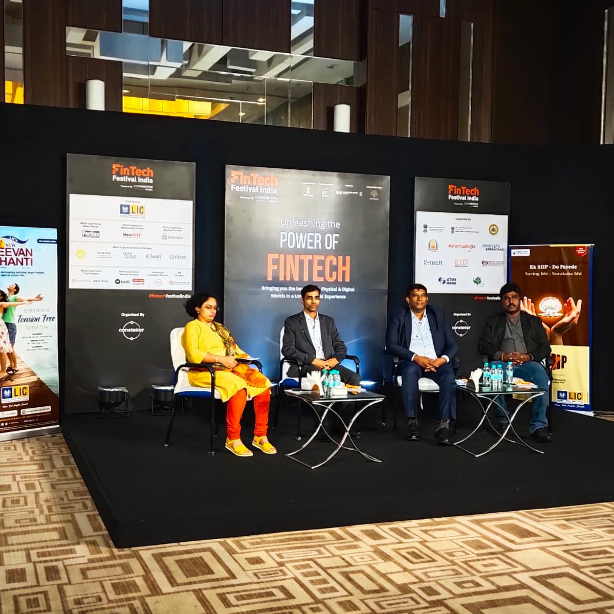 Guidance_TN's tweet photo. The panel discussion on 'The Journey of Fintechs from Tamil Nadu' led by MD &amp; CEO Guidance Tmt. Pooja Kulkarni IAS at the @ffi_fintechfest has just started.

Catch us LIVE!

For more details, visit https://t.co/RM1YlDtORW

#ThriveInTN #FintechFestival https://t.co/4DtzcUthKq
