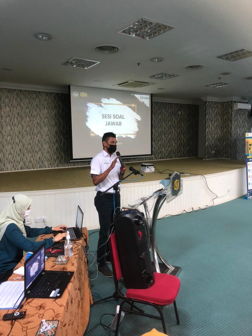 28 Oktober 2021 – J10 Roadshow Zon Timur telah berlangsung secara bersemuka juga atas talian melalui Platform Microsoft TEAMS. Sesi ini telah dihadiri oleh pegawai-pegawai JKR dari tiga (3) negeri iaitu Pahang, Terengganu dan Kelantan. Terima kasih kepada semua yang terlibat.