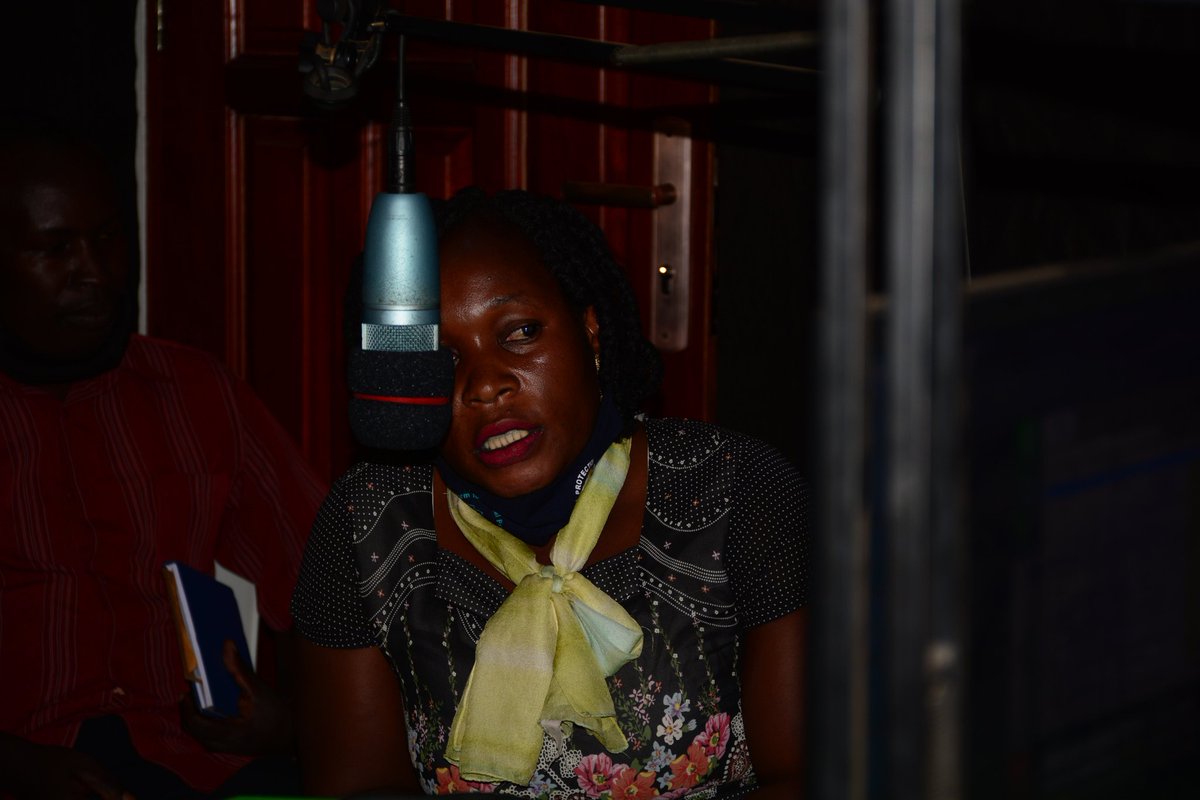 Using radio to advocate for #rightsOfGrandmothers. Our team has today been hosted on a local radio station in our catchment area to advocate for rights of grandmothers. @stephenlewisfdn @GrandmothersUg @Reachoutmbuya