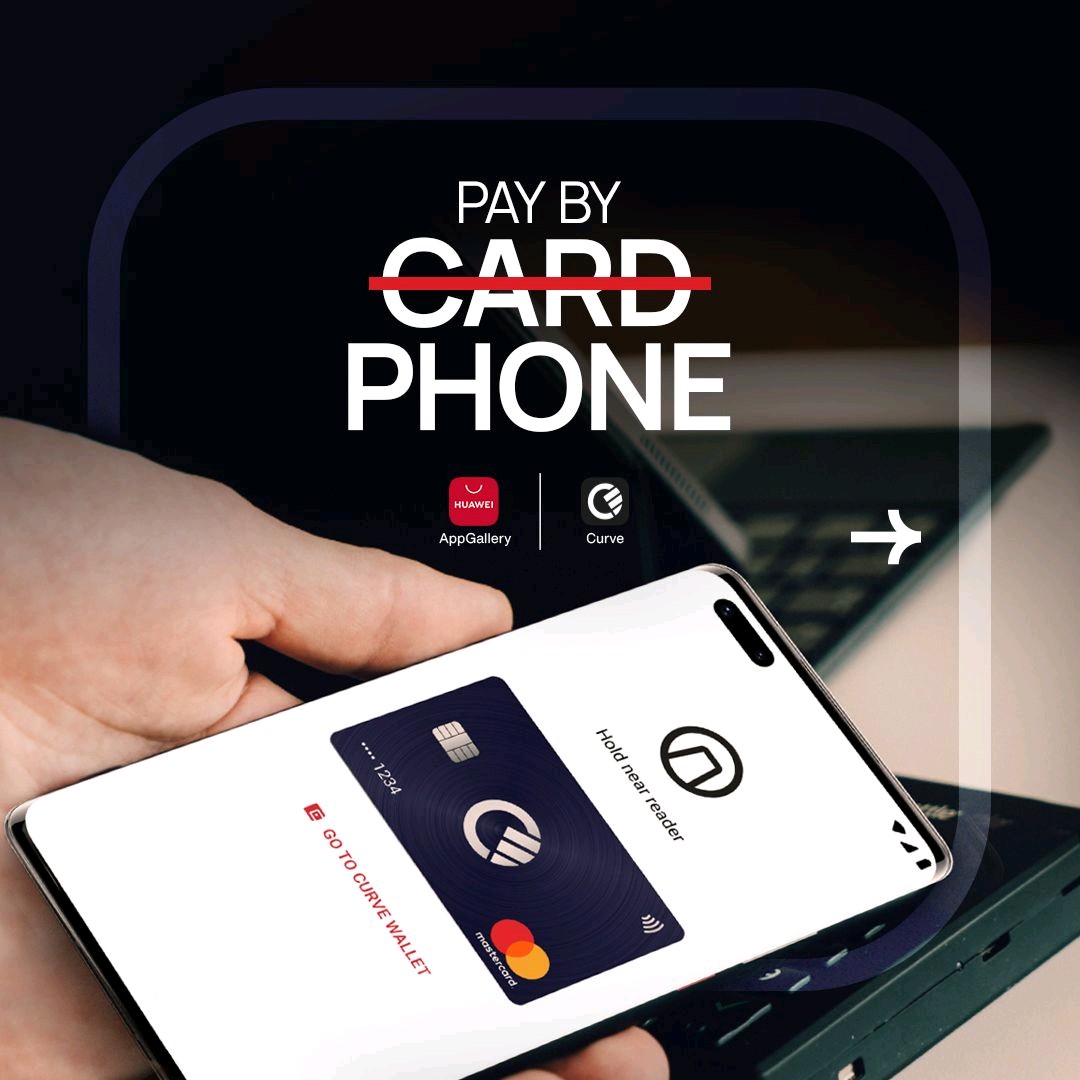 Great news for #Huawei smartphone users. You can make NFC payments on all devices -no matter where you live, which bank you use or what Huawei phone you have. Yes, you read that correctly! Get <a href="/imaginecurve/">Curve</a> app on <a href="/AppGallery/">AppGallery</a>, add your bank card, &amp; tap away. It's as simple as 123