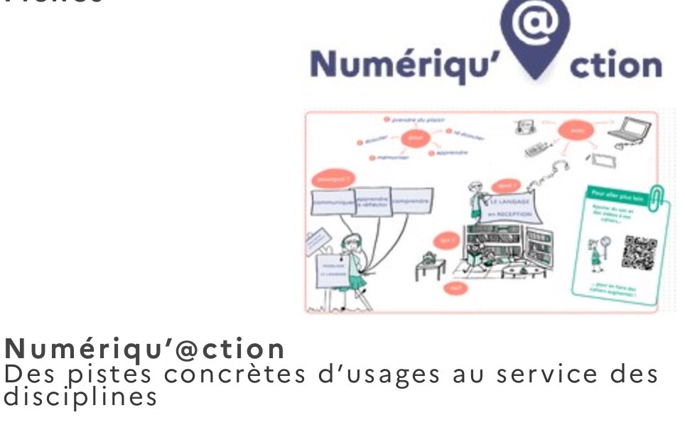 nneChiardola's tweet photo. #EcoleNumérique #TeamPE #IEN #eRUN #DAN #CPDNum 🔊Prim à bord lance une collection de Fiches d’accompagnement concret par et pour les enseignants : retrouvez Numériqu'@ction sur https://t.co/g2aajYlV8L https://t.co/aFWrgsec7a