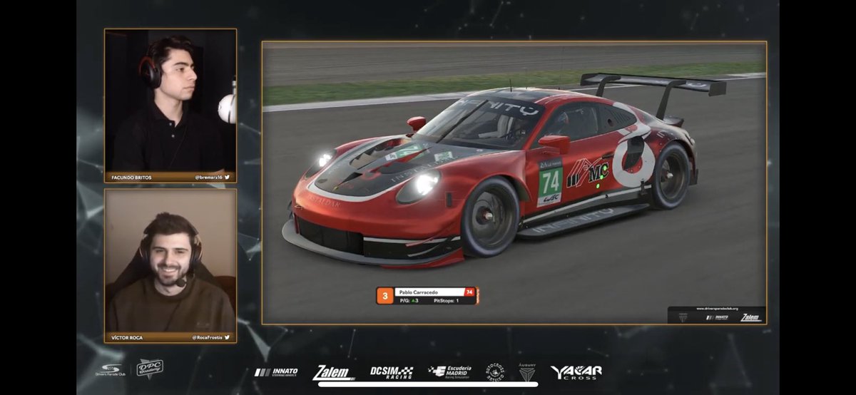 ¡¡Gran carrera en la DPC Academy!!

🥉Podium en Silverstone, muy contento con el ritmo en una de las citas que más esperaba del campeonato, lo que me coloca P5 en el campeonato. 

Lástima el incidente de <a href="/rato_jesus/">jesus rato</a>, que venía con ritmo para sumar buenos puntos.