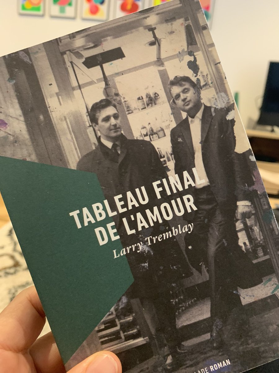 Une @vendredilecture en vacances : Tableau final de l’amour de Larry Tremblay @lapeuplade #lireenvacances #vendredilecture #larrytremblay #tableaufinaldelamour #coupdecoeutenvue