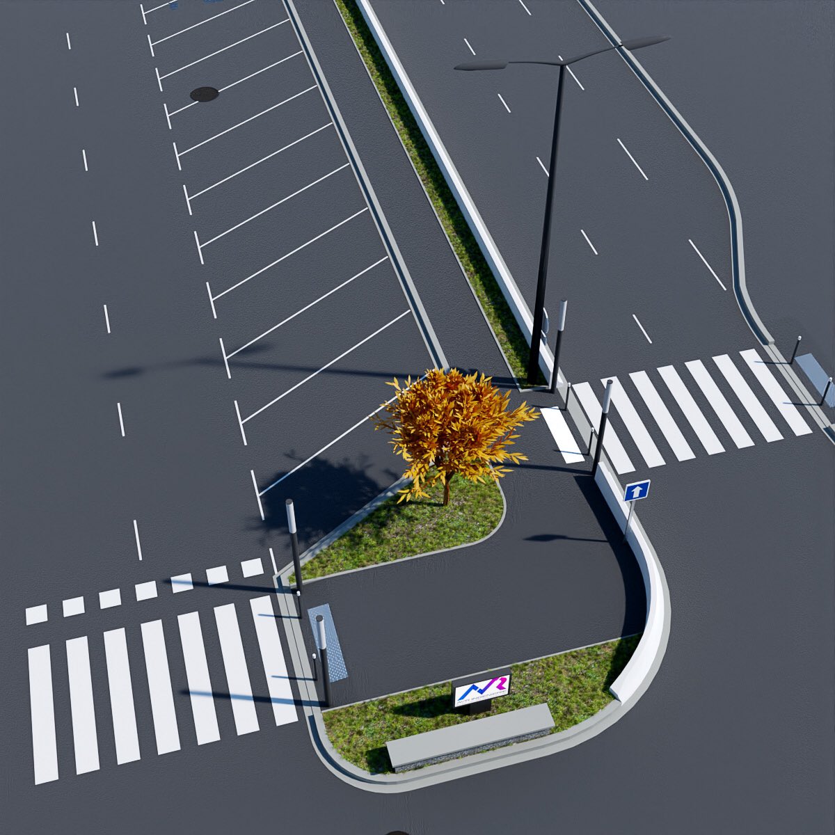 _DMCompany's tweet photo. Bonjour ! ☀️

On finit la semaine avec la suite du projet « Semmaris » réalisé pour le bureau d’études AVR Ingénierie. Projet de réaménagement de voiries de « l’ilôt des maraîchers » à Rungis.🚦🅿️🌳

https://t.co/hrxNYfdajG

#architecture #VRD #voiries #service #perspectives3D https://t.co/e87pCzIgZR