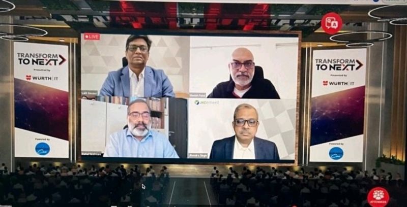 Shyamveer07's tweet photo. #TransformtoNext : We are Live!@WurthITIndia
To join in : https://t.co/GeTtWOFSMT

#CIO #CXO #DigitalTransformation #techology  #innovation @nikita_jadal @SumitGaikwad1 @lalitgosavi007 https://t.co/UMPchTtvIb