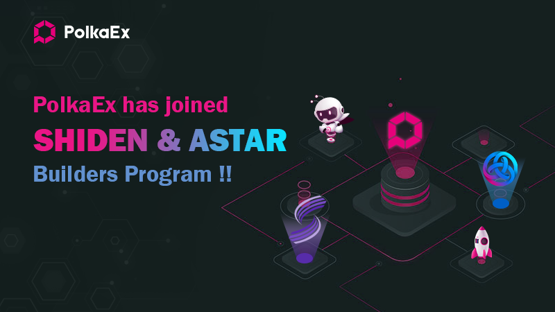 🚨Announcement !! 🚨

💎PolkaEx has officially joined Shiden &amp; Astar builders program !!🔥

🤠They will keep building and adding to the growth of this great ecosystem💪💪

<a href="/PolkaExOfficial/">PolkaEx</a>  <a href="/ShidenNetwork/">Shiden Network</a>  <a href="/AstarNetwork/">Astar Network</a> #Defi #DEX #Dextools #thecryptolifestyle