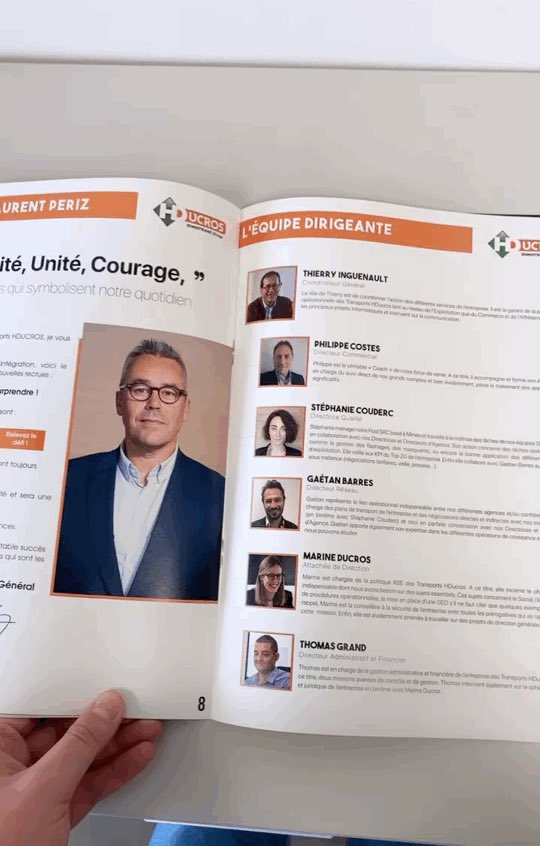 h_ducros's tweet photo. [#COLLABORATEURS]

Un de nos premiers objectifs avec #HDurable est d'accompagner au mieux nos nouvelles recrues et nos Directeurs lors d’une intégration ! 

Voici donc nos Welcome Book et Manager Book sur papier 100% recyclé ♻️

Pour postuler ? 📬
https://t.co/D0RwsNPvWt https://t.co/OgGWsnQn0L