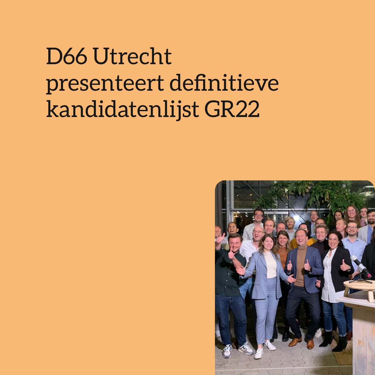 D66 Utrecht tweet media